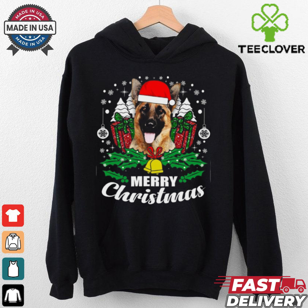 German Shepherd Merry Christmas Dog Lover Gift German Shepherd T Shirt German Shepherd Merry Christmas Dog Lover Gift German Shepherd T Shirt
