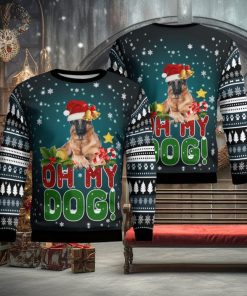 German shepherd Funny Christmas Ugly Sweater Gift For Men And Women