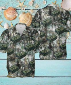 Germany Bundeswehr Fhrungs Funkpanzer M113 A2g Hawaiian Shirt