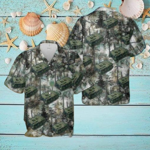 Germany Bundeswehr Fhrungs  Funkpanzer M113 A2g Hawaiian Shirt