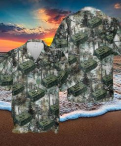 Germany Bundeswehr Fhrungs Funkpanzer M113 A2g Hawaiian Shirt