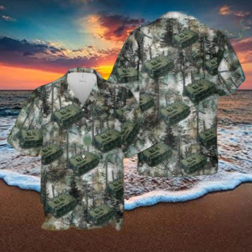 Germany Bundeswehr Fhrungs  Funkpanzer M113 A2g Hawaiian Shirt