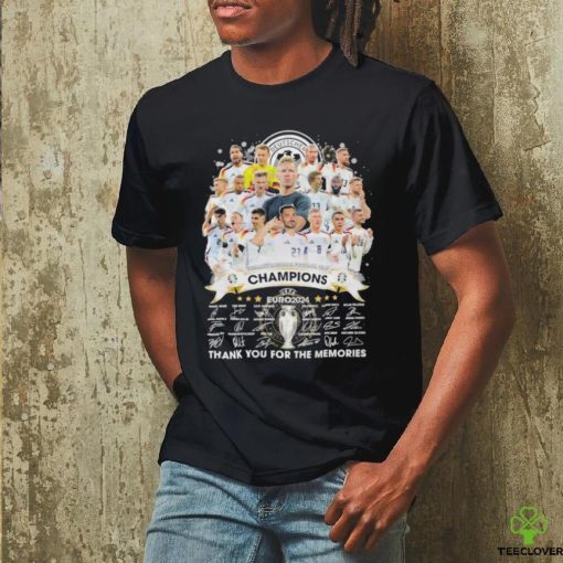 Germany National Football Team Champions UEFA Euro 2024 Thank You For The Memories Shirt