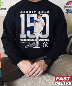 Gerrit Cole New York Yankees 150 Career Wins T shirt
