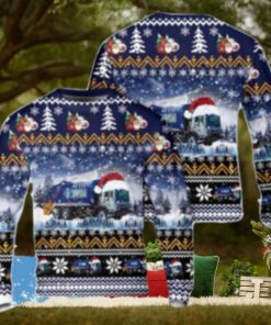 Get Festive With Waste Connections Canada Garbage Truck Christmas Sweater – Unique 3D Gift