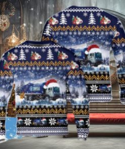 Get Festive With Waste Connections Canada Garbage Truck Christmas Sweater – Unique 3D Gift