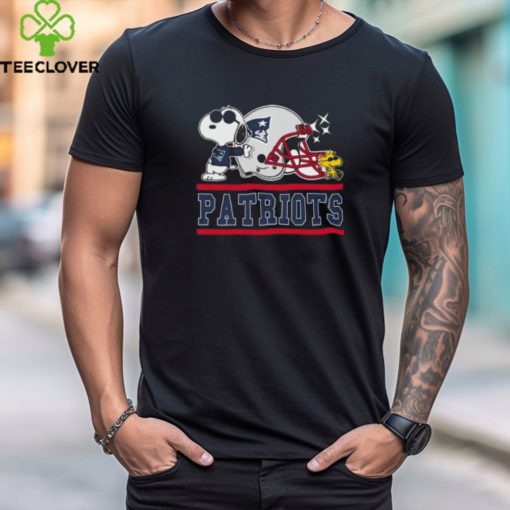 Get Here The New England Patriots Joe Cool and Woodstock Snoopy Mashup Shirts