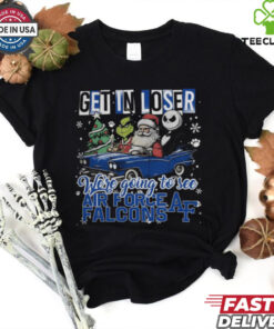 Get In Loser We're Going To See Air Force Falcons Grinch Shirt