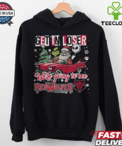 Get In Loser We’re Going To See Arkansas State Red Wolves Grinch Shirt