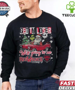 Get In Loser We're Going To See Arkansas State Red Wolves Grinch Shirt