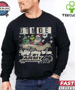Get In Loser We're Going To See Army Black Knights Grinch Shirt