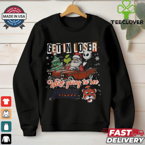 Get In Loser We’re Going To See Auburn Tigers Grinch Shirt