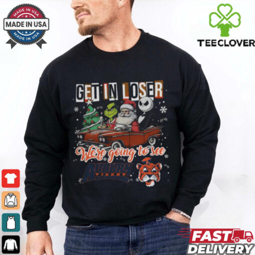 Get In Loser We’re Going To See Auburn Tigers Grinch Shirt