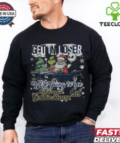 Get In Loser We're Going To See California Golden Bears Grinch Shirt