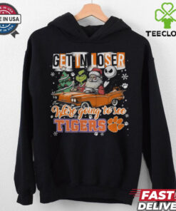Get In Loser We’re Going To See Clemson Tigers Grinch Shirt