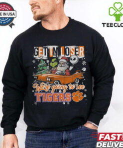 Get In Loser We're Going To See Clemson Tigers Grinch Shirt