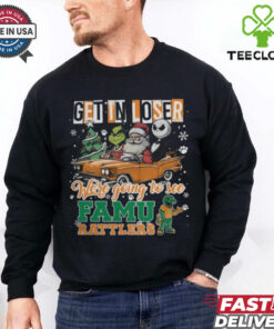 Get In Loser We're Going To See Florida A&M Rattlers Grinch Shirt