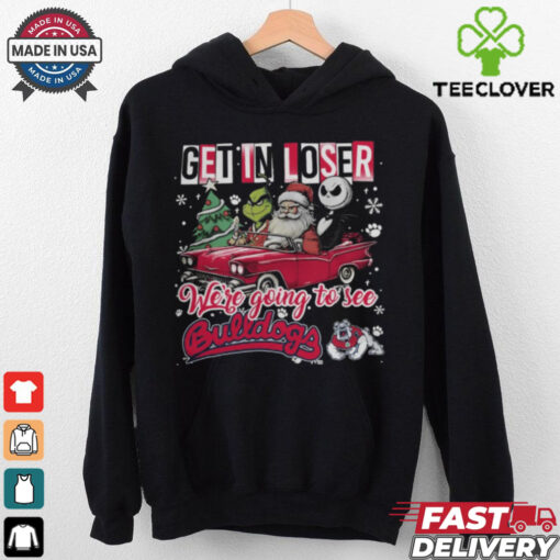 Get In Loser We’re Going To See Fresno State Bulldogs Grinch Shirt