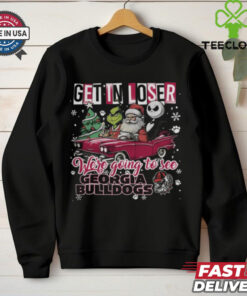 Get In Loser We’re Going To See Georgia Bulldogs Grinch Shirt
