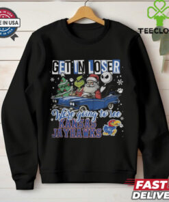 Get In Loser We’re Going To See Kansas Jayhawks Grinch Shirt
