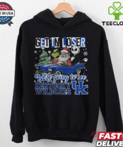Get In Loser We’re Going To See Kentucky Wildcats Grinch Shirt