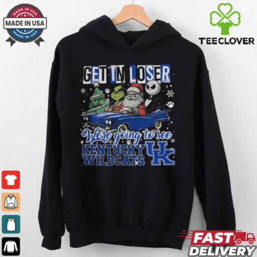 Get In Loser We’re Going To See Kentucky Wildcats Grinch Shirt