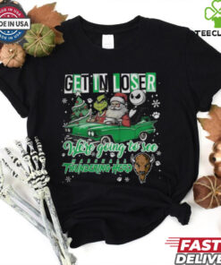 Get In Loser We're Going To See Marshall Thundering Herd Grinch Shirt
