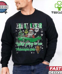 Get In Loser We're Going To See Marshall Thundering Herd Grinch Shirt