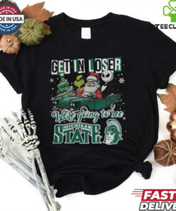 Get In Loser We’re Going To See Michigan State Spartans Grinch Shirt