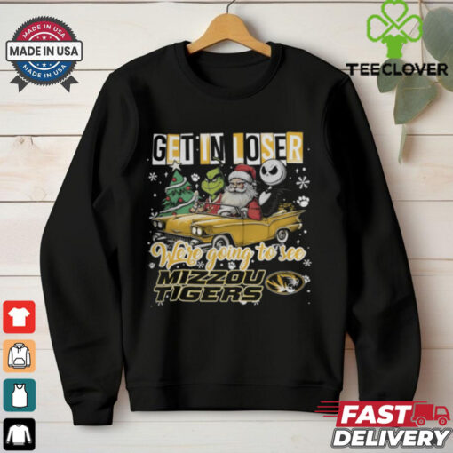 Get In Loser We’re Going To See Missouri Tigers Grinch Shirt