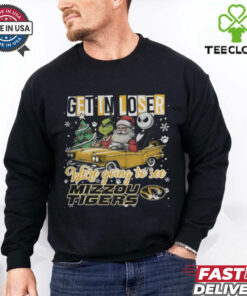 Get In Loser We're Going To See Missouri Tigers Grinch Shirt