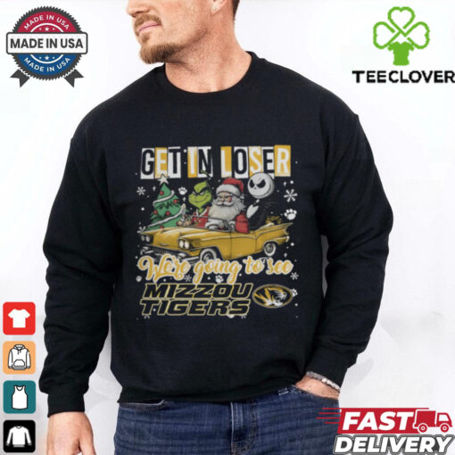 Get In Loser We’re Going To See Missouri Tigers Grinch Shirt