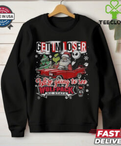 Get In Loser We’re Going To See NC State Wolfpack Grinch Shirt