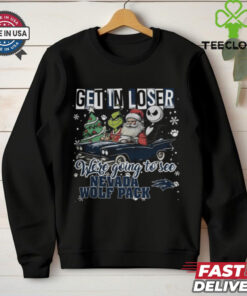 Get In Loser We're Going To See Nevada Wolf Pack Grinch Shirt