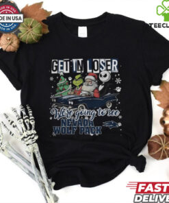 Get In Loser We're Going To See Nevada Wolf Pack Grinch Shirt