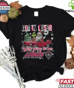 Get In Loser We're Going To See New Mexico Lobos Grinch Shirt