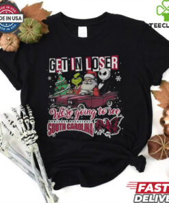 Get In Loser We’re Going To See South Carolina Gamecocks Grinch Shirt