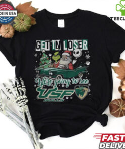 Get In Loser We're Going To See South Florida Bulls Grinch Shirt