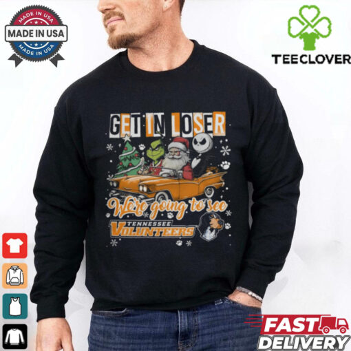 Get In Loser We’re Going To See Tennessee Volunteers Grinch Shirt