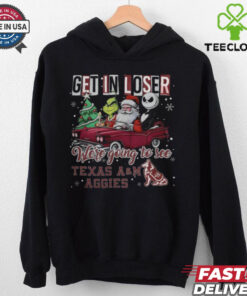 Get In Loser We’re Going To See Texas A&M Aggies Grinch Shirt