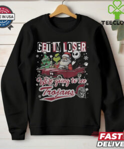 Get In Loser We’re Going To See Troy Trojans Grinch Shirt