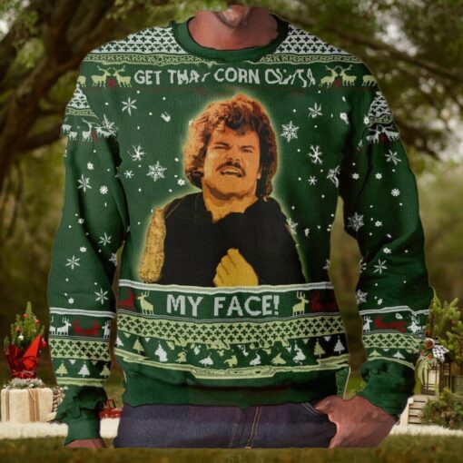 Get That Corn Outta My Face Christmas Ugly Sweater