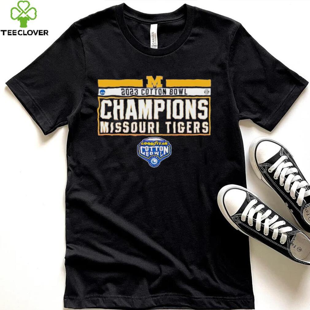 Get it now Missouri Tigers 2023 Cotton Bowl Champions shirt