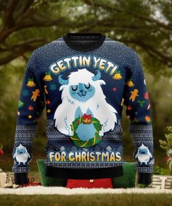 Gettin’ Yeti for Christmas Christmas Gift Ugly Christmas Sweater Xmas Holiday