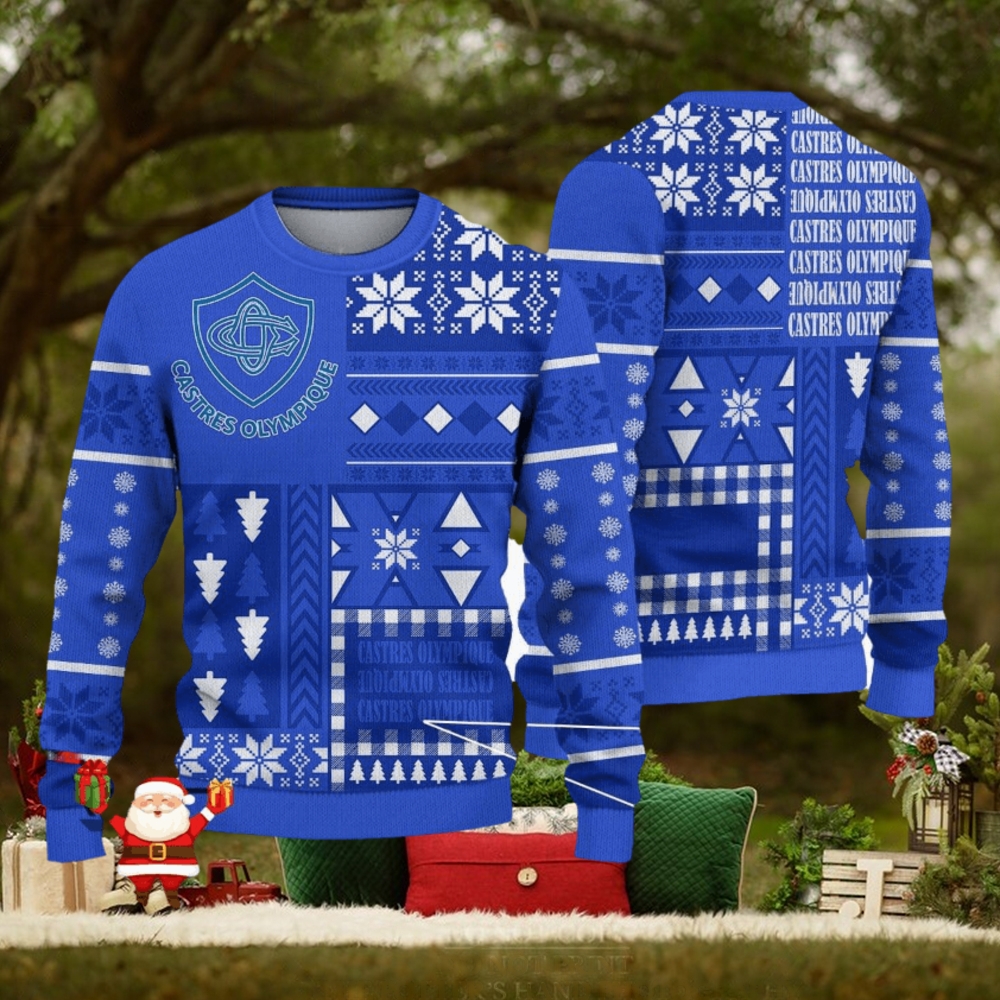 Castres Olympique Paradise Top 14 Pro D2 Ugly Sweaters Gift For Fans Christmas Sweatshirt Castres Olympique Paradise Top 14 Pro D2 Ugly Sweaters Gift For Fans Christmas Sweatshirt