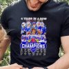 Buffalo Bills 4 years in a row 2023 AFC East Division Champions signatures hoodie, sweater, longsleeve, shirt v-neck, t-shirt