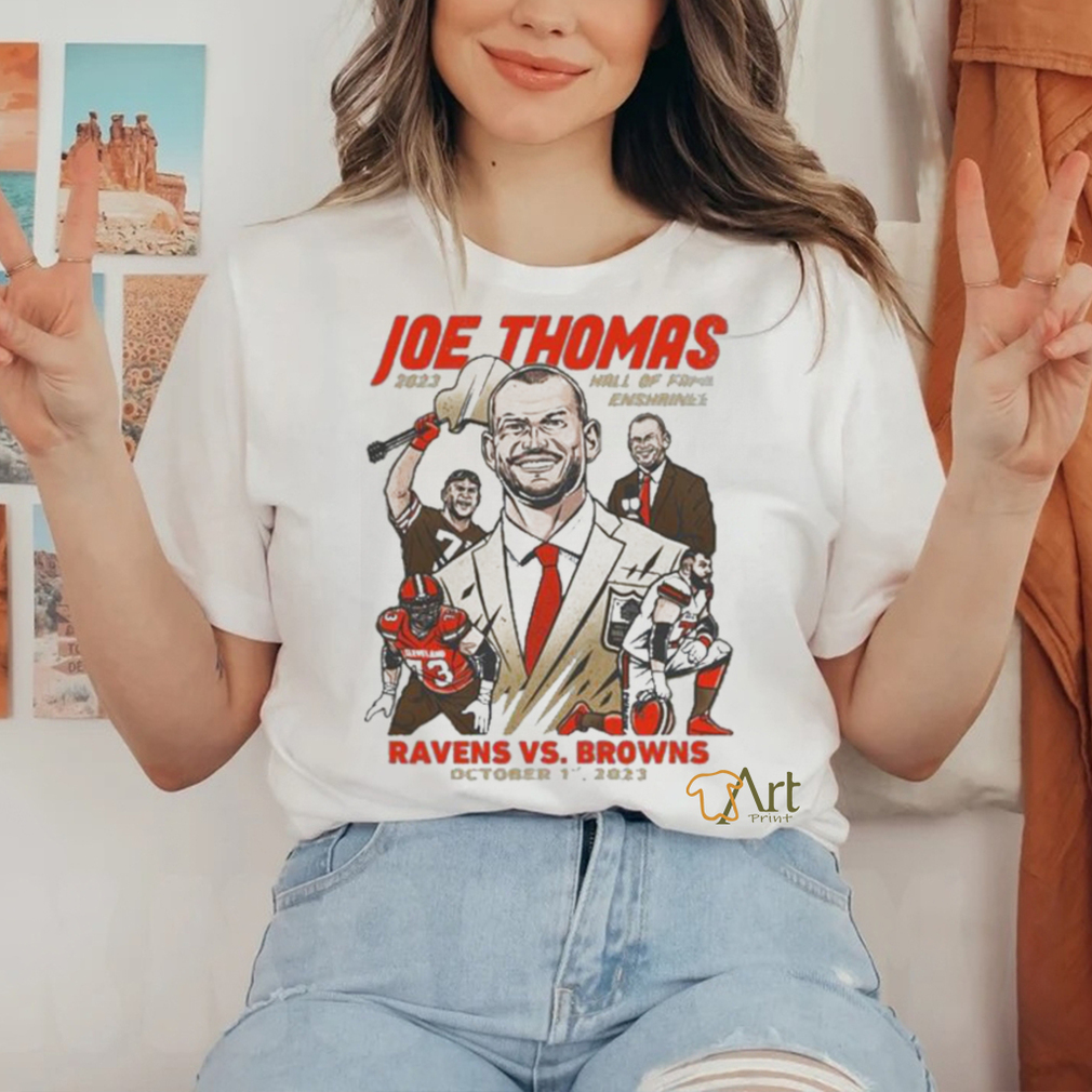Joe Thomas 2023 Hall Of Fame Enshrinee shirt Joe Thomas 2023 Hall Of Fame Enshrinee shirt