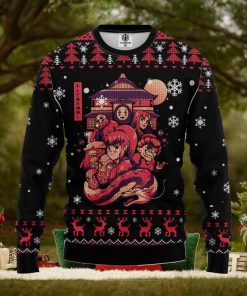 Ghibli Spirited Away Anime Ugly Christmas Sweater Christmas Giift
