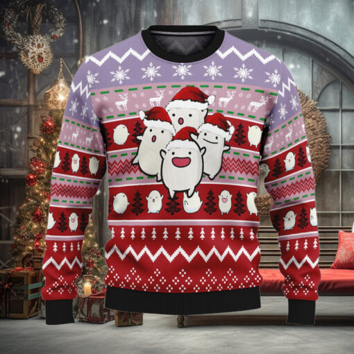 Ghibli Warawara Ugly Christmas Sweater The Boy and The Heron Gift For Holiday