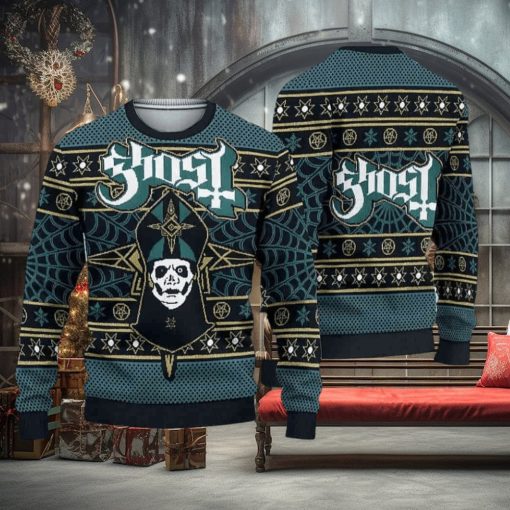 Ghost Band Ugly Christmas Sweater